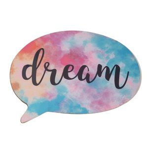 Dream Speech Bubble Wall Decor